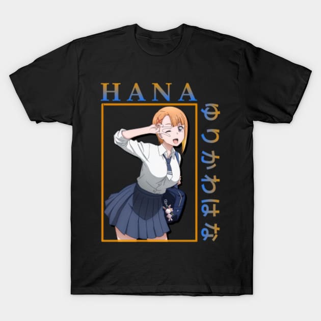 Hana Yurikawa T-Shirt by micallefmurdoch